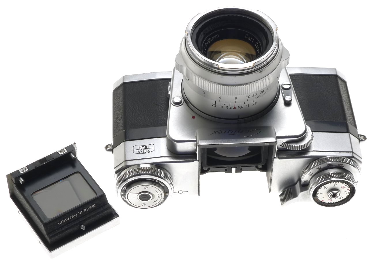 Zeiss Ikon Contarex Professional Chrome Avec Objectif Planar 2/50mm - Occasion