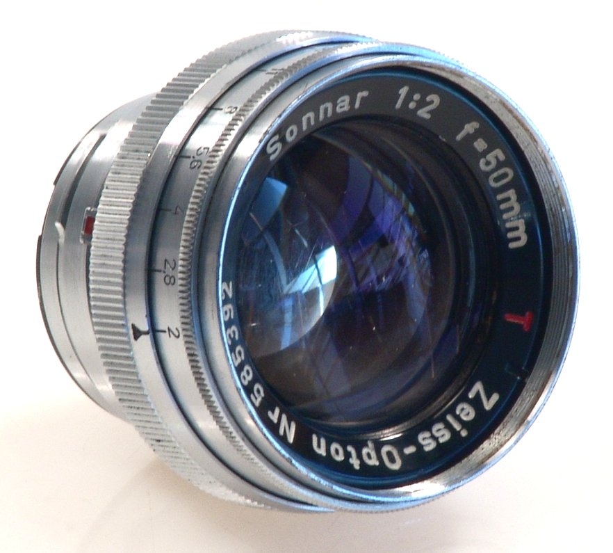 【良品】Contax IIa Zeiss-Opton Sonnar 50mm ▷ [ MINT ] Zeiss Ikon Contax IIa Film Camera + Sonnar 50mm