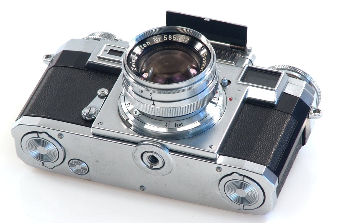 【良品】Contax IIa Zeiss-Opton Sonnar 50mm ▷ [ MINT ] Zeiss Ikon Contax IIa Film Camera + Sonnar 50mm