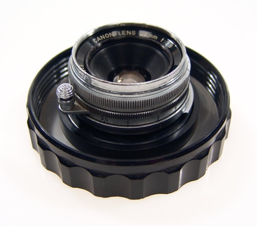 CANON LENS 28mm f2.8 FINDER CASE 2.8/28mm LEICA M39 M9 | eBay