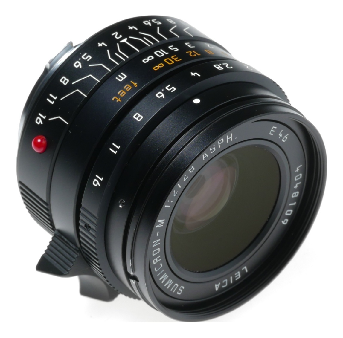 Leica Summicron-M 28 f/2 ASPH. Black 2/28mm f2 6-Bit Lens 11604