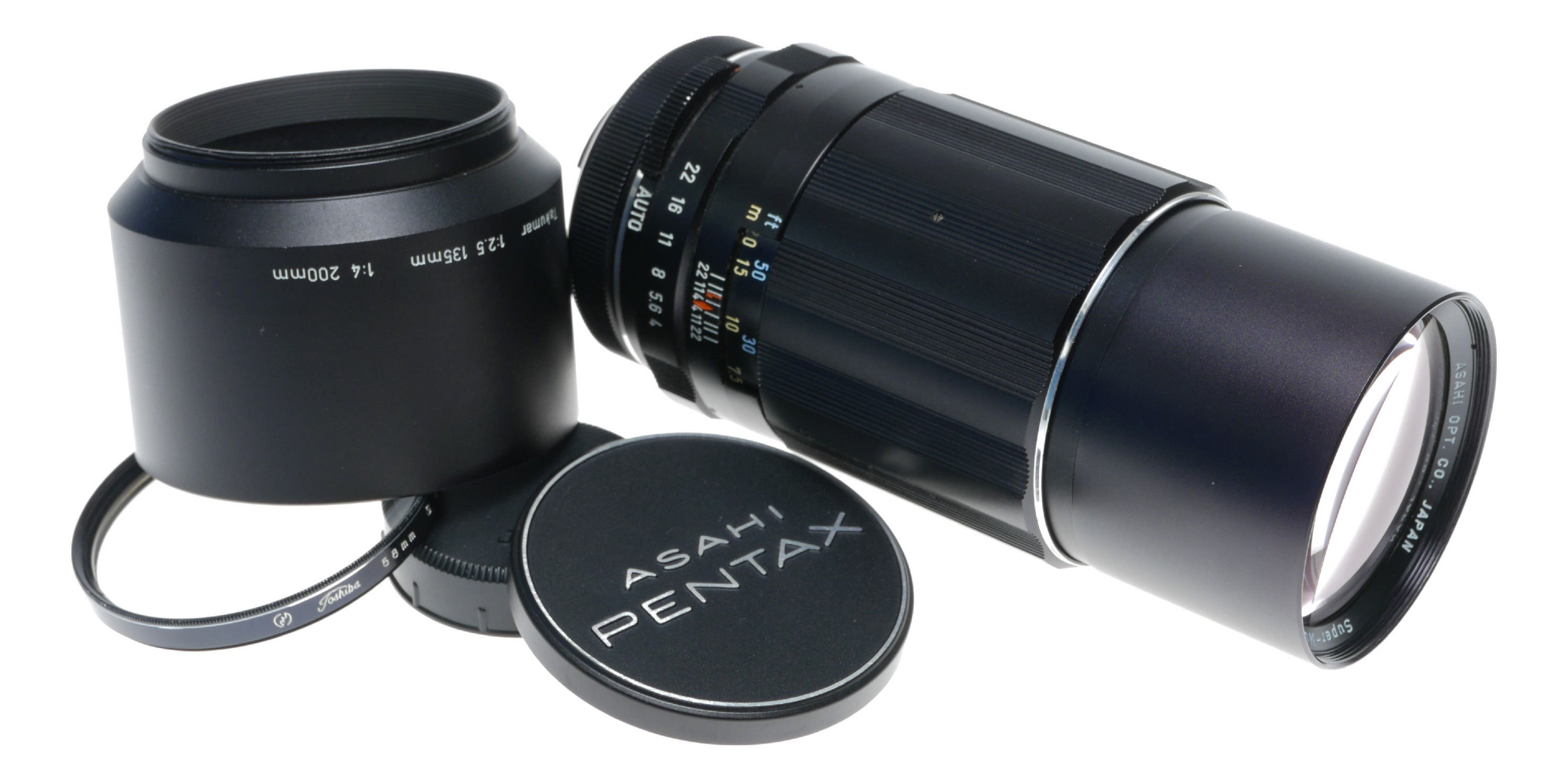 1:4/200 SMC Takumar f=200mm Super-Multi-Coated f/4 vintage SLR