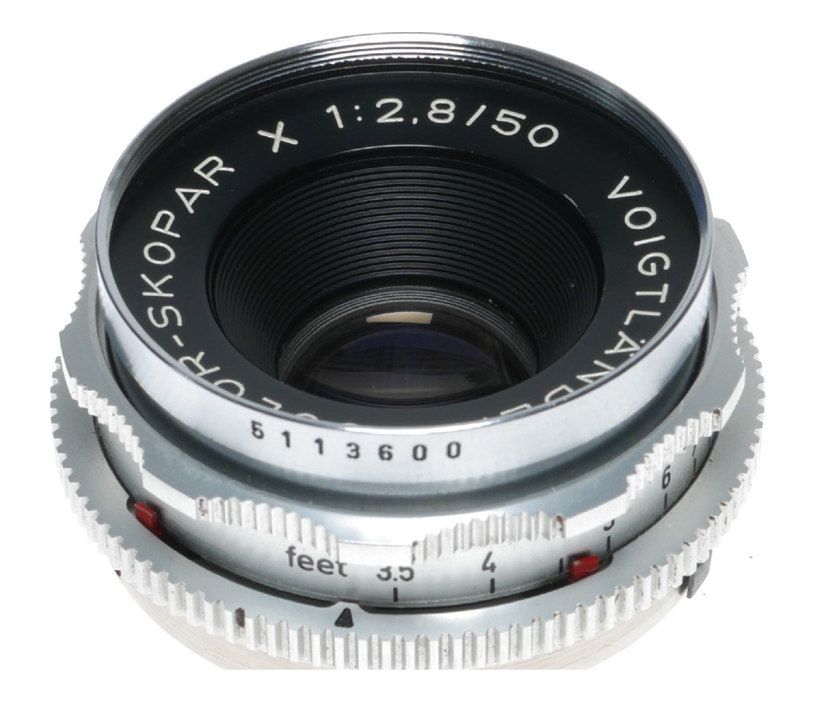 Voigtlander Color-Skopar X 1:2.8/50 SLR film lens vintage f=50mm f