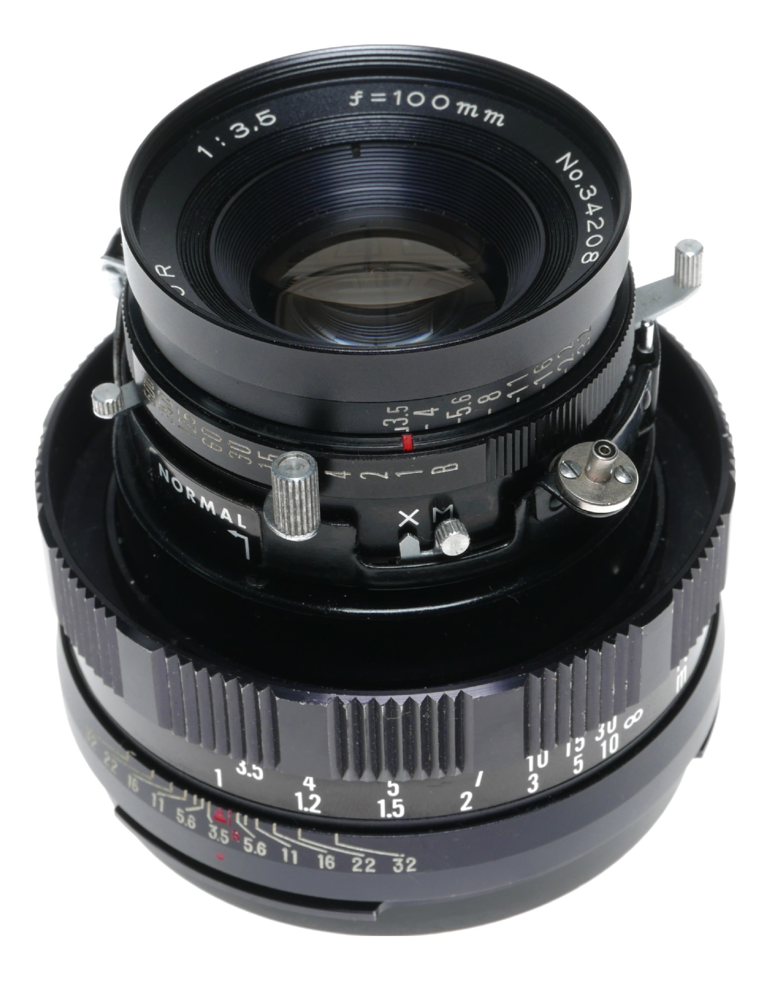 Mamiya-Sekor 1:3.5 f=100mm Universal Press Prime f/3.5 black