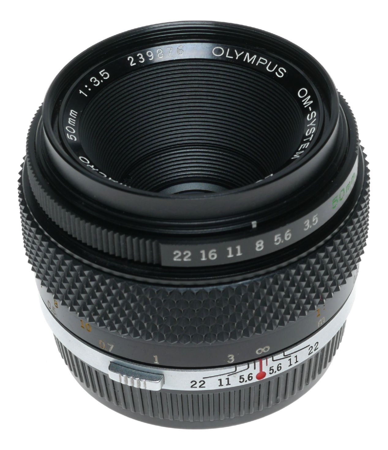 50mm 1:3.5 Auto Macro vintage 35mm film lens Olympus OM