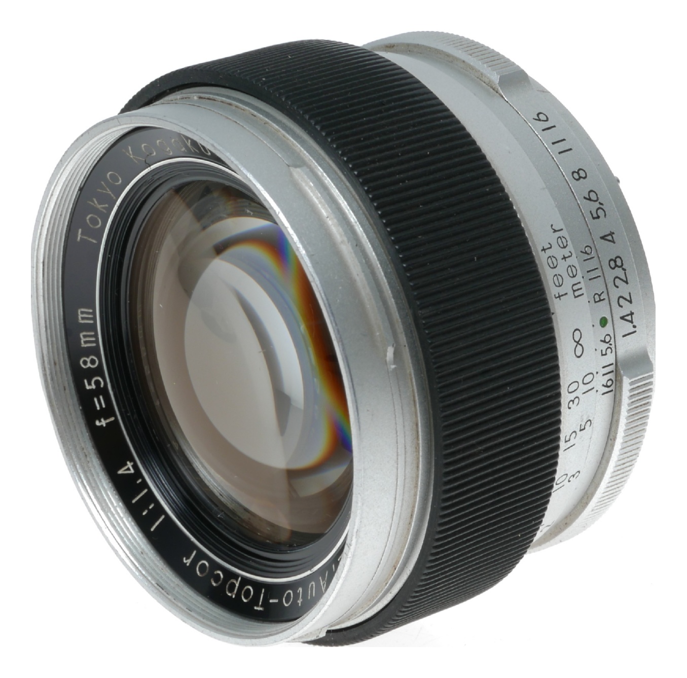 RE Auto-Topcor 1:1.4 f=5,8cm Kogaku 1.4/58mm vintage SLR TOPCON