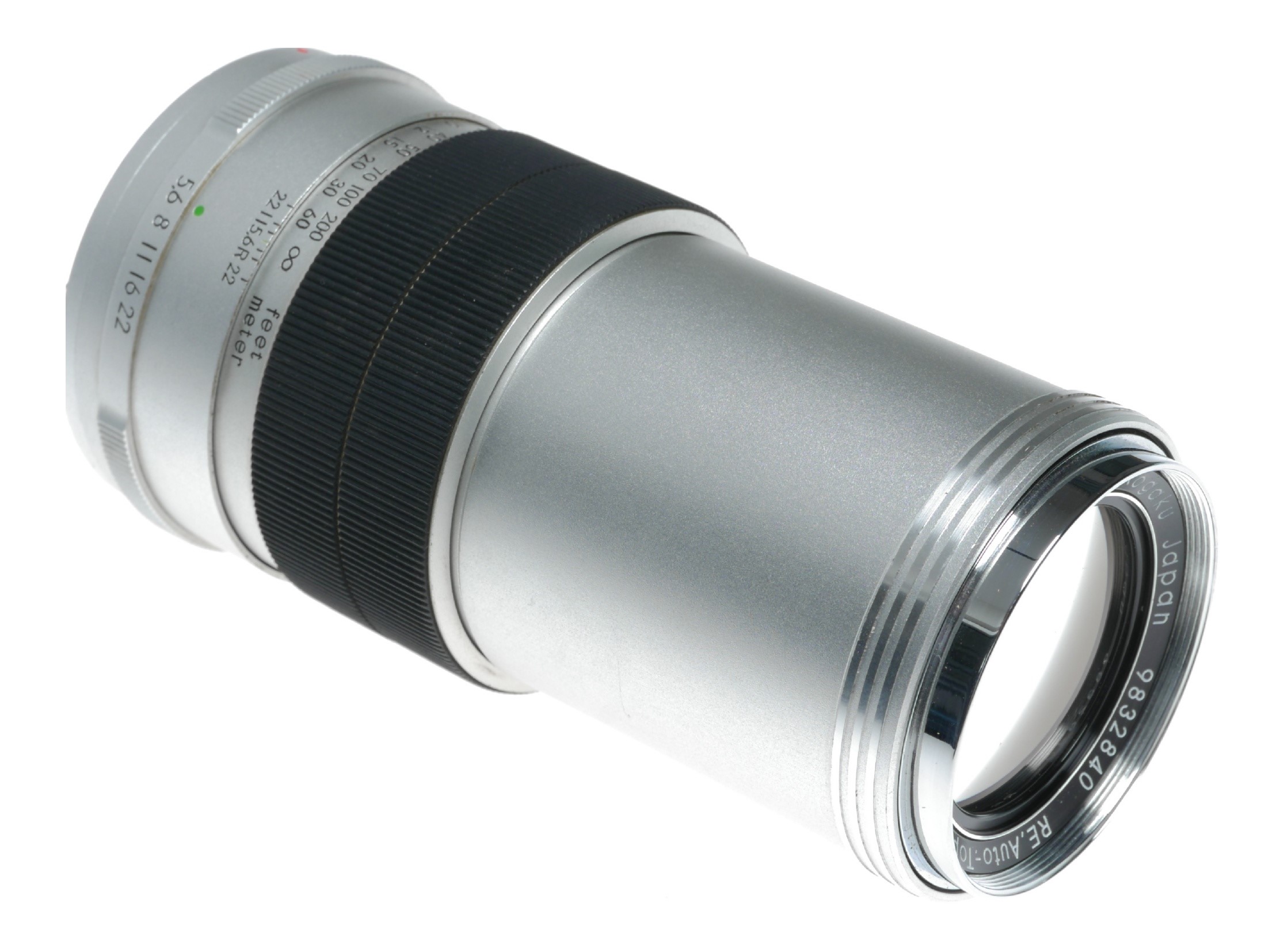 Topcon RE Auto-Topcor 1:5.6 f=200mm f/5.6 f=200mm Vintage SLR