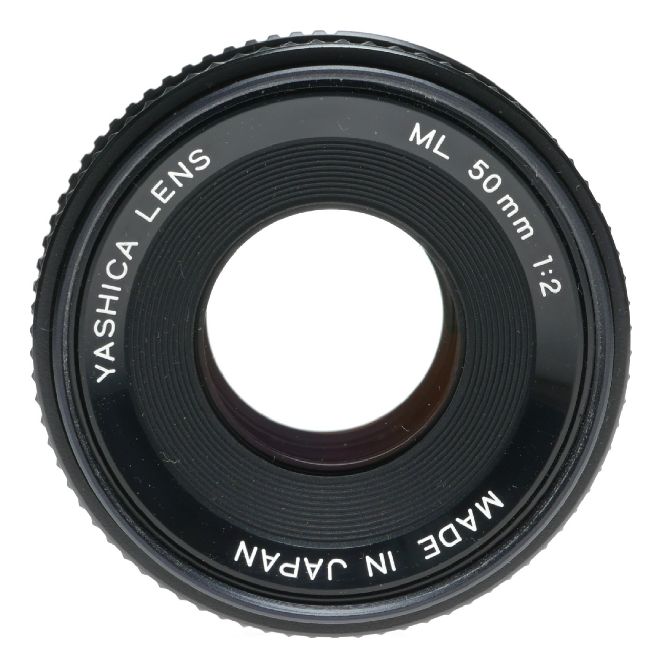 Yashica lens ML 50mm 1:2 SLR vintage lens 2/50 f/2 caps and filter