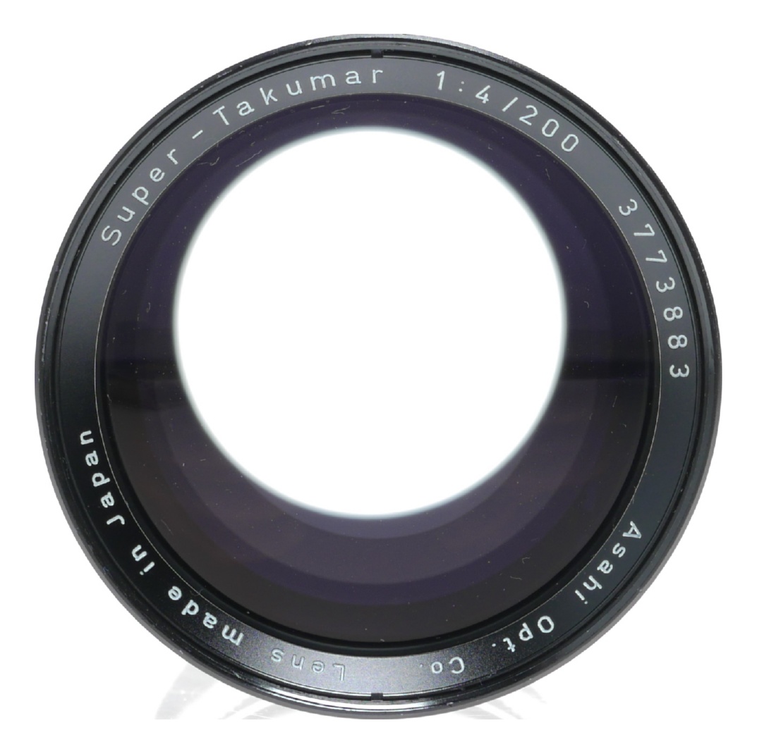 Super-Takumar 1:4/200 Asahi f=200mm Pentax f/4 vintage SLR lens | eBay