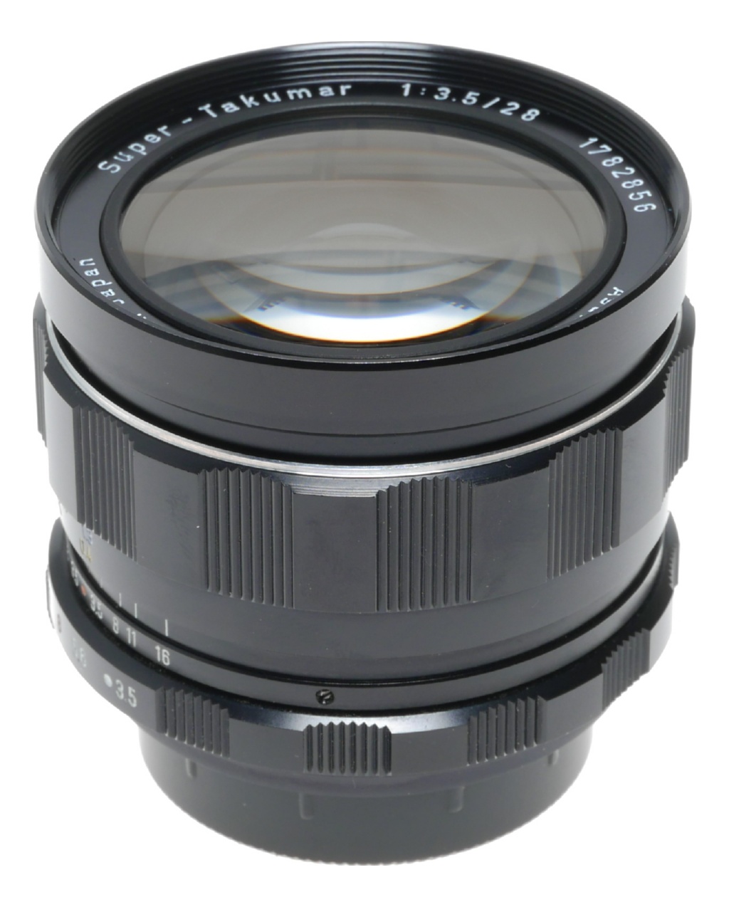 Wide Angle Pentax Super-Takumar 1:3.5/28mm SLR vintage camera lens