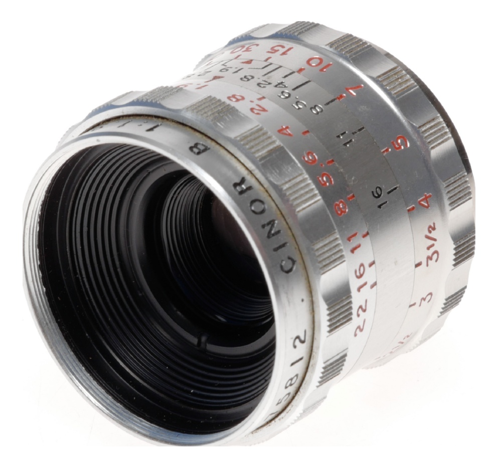 SOM Berthiot Cinor B 1:1.9 F=25 for 16mm Cine Camera Lens | eBay
