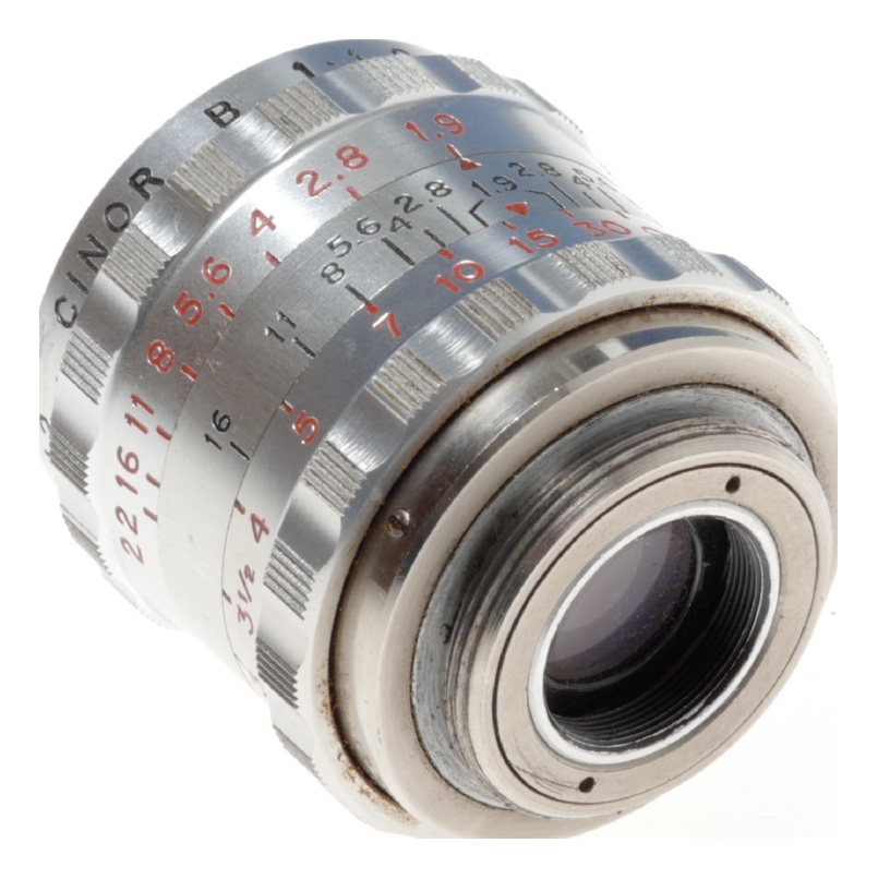 SOM Berthiot Cinor B 1:1.9 F=25 for 16mm Cine Camera Lens | eBay
