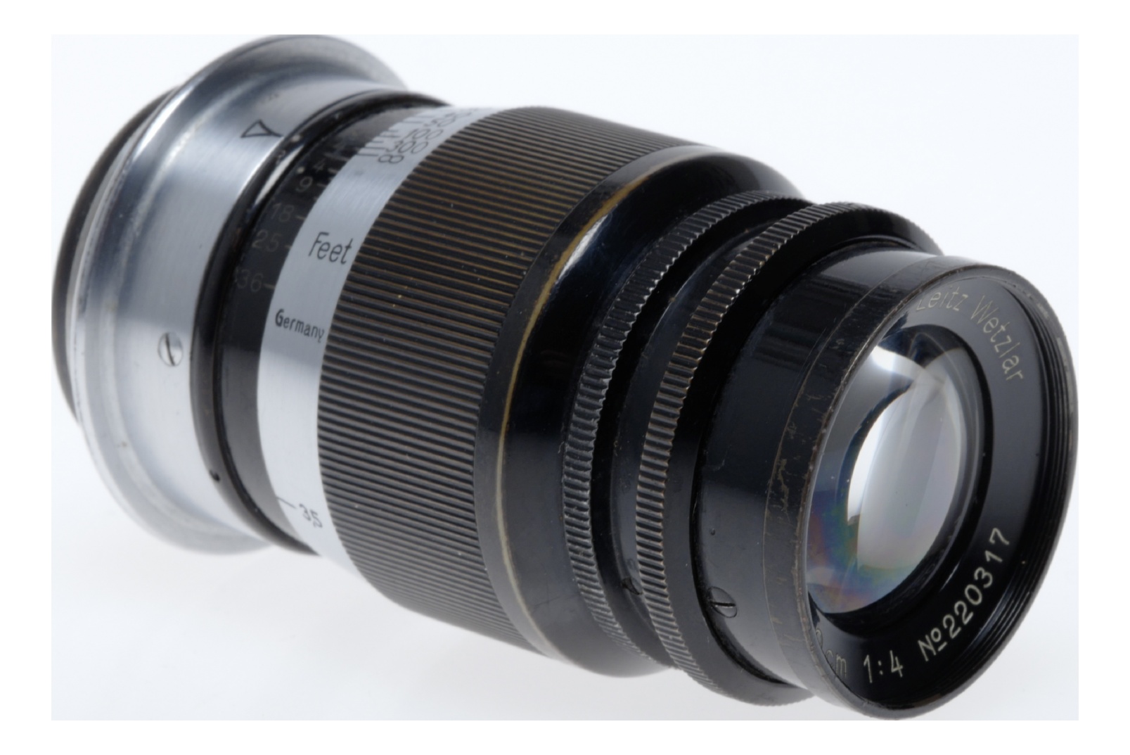 Leitz Elmar f=9cm 1:4 M39 Leica Vintage Camera Brass Lens | eBay