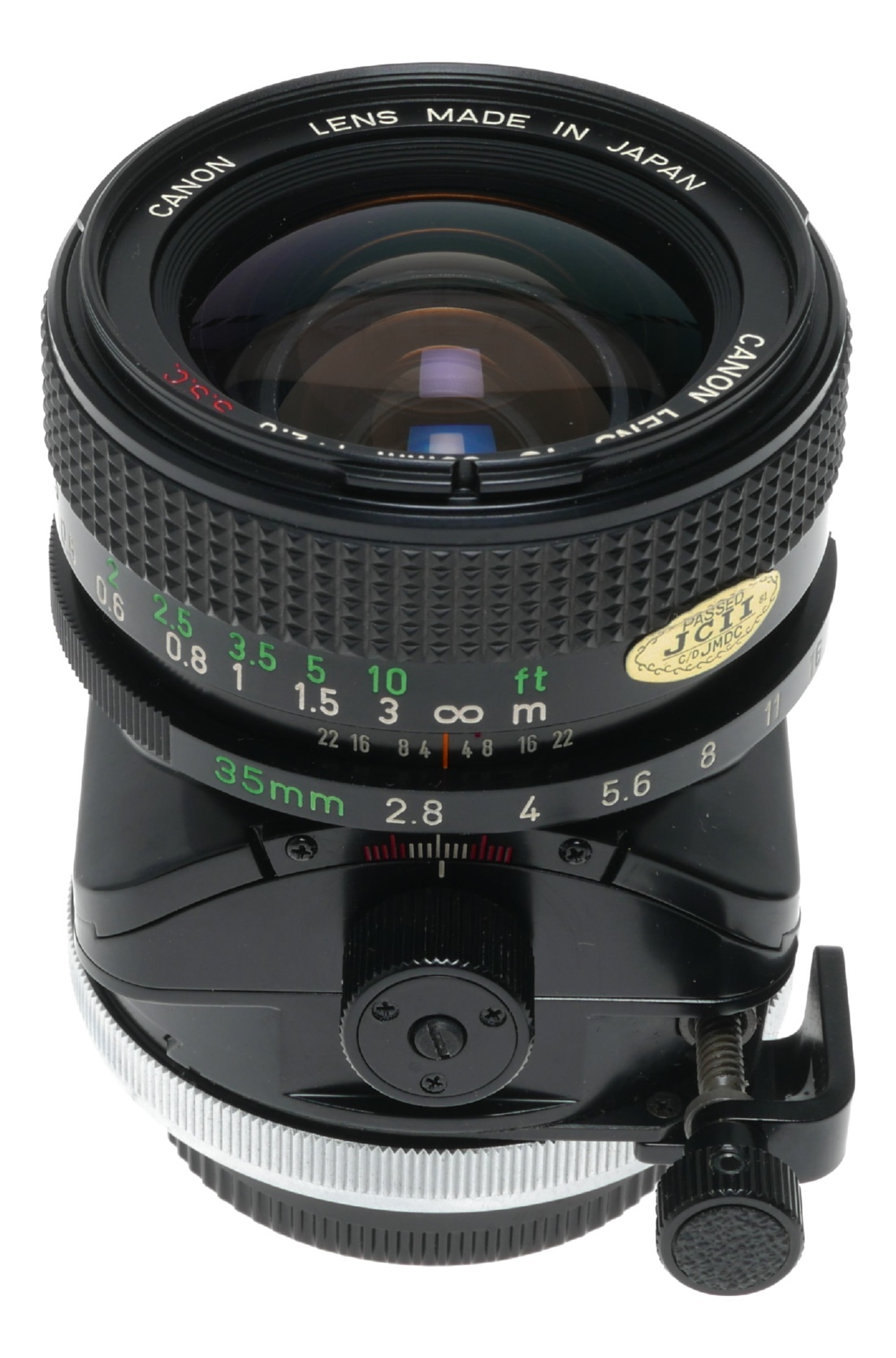 【Canon/キャノン】LENS TS/④/35mm 1:2.8 SSC/広角シフトレンズ(Y604)/台座・ケース付き/使用回数 少/美品
