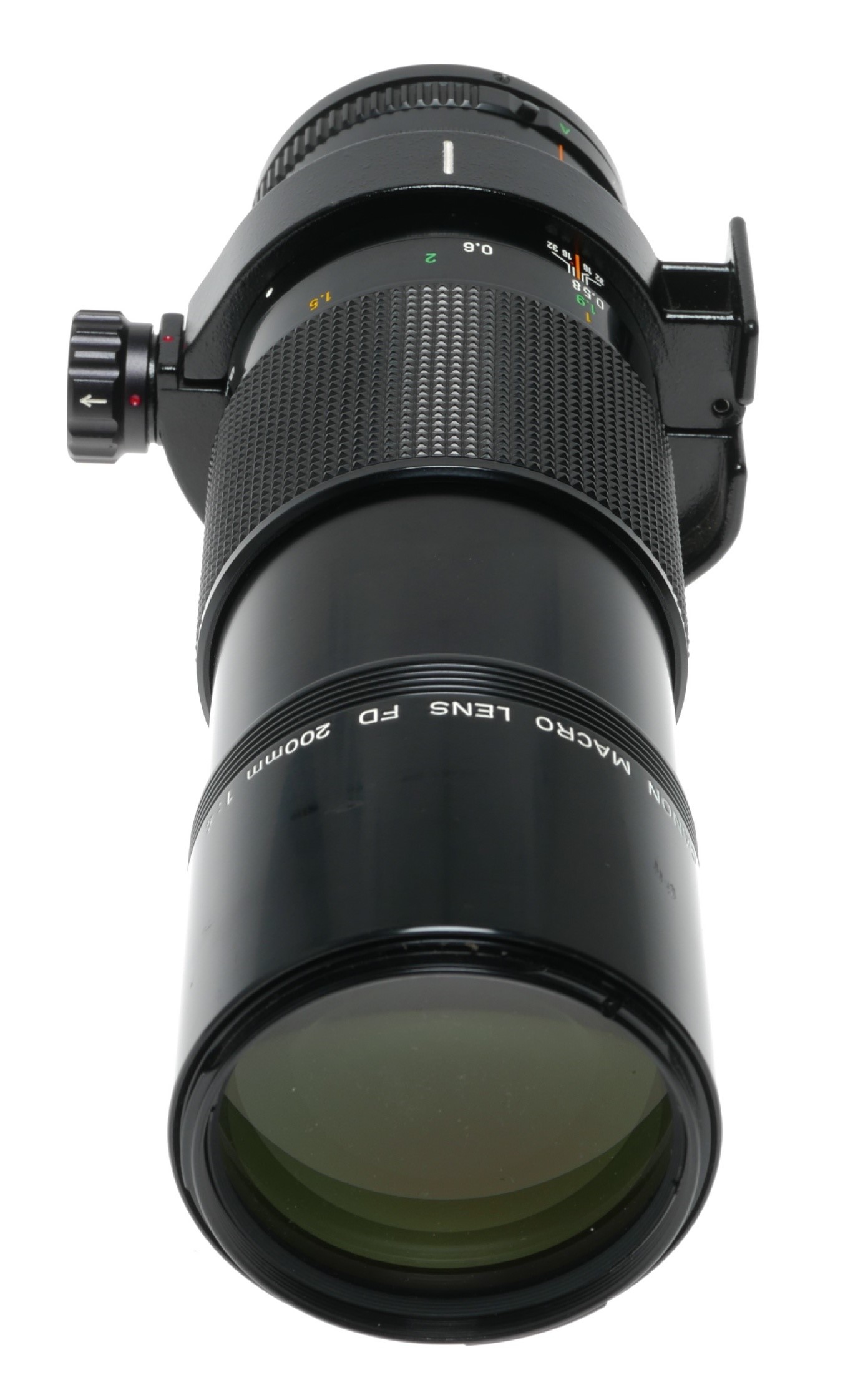 Canon Lens FD 200mm 1:4 vintage 35mm film camera lens 4/200 Museum