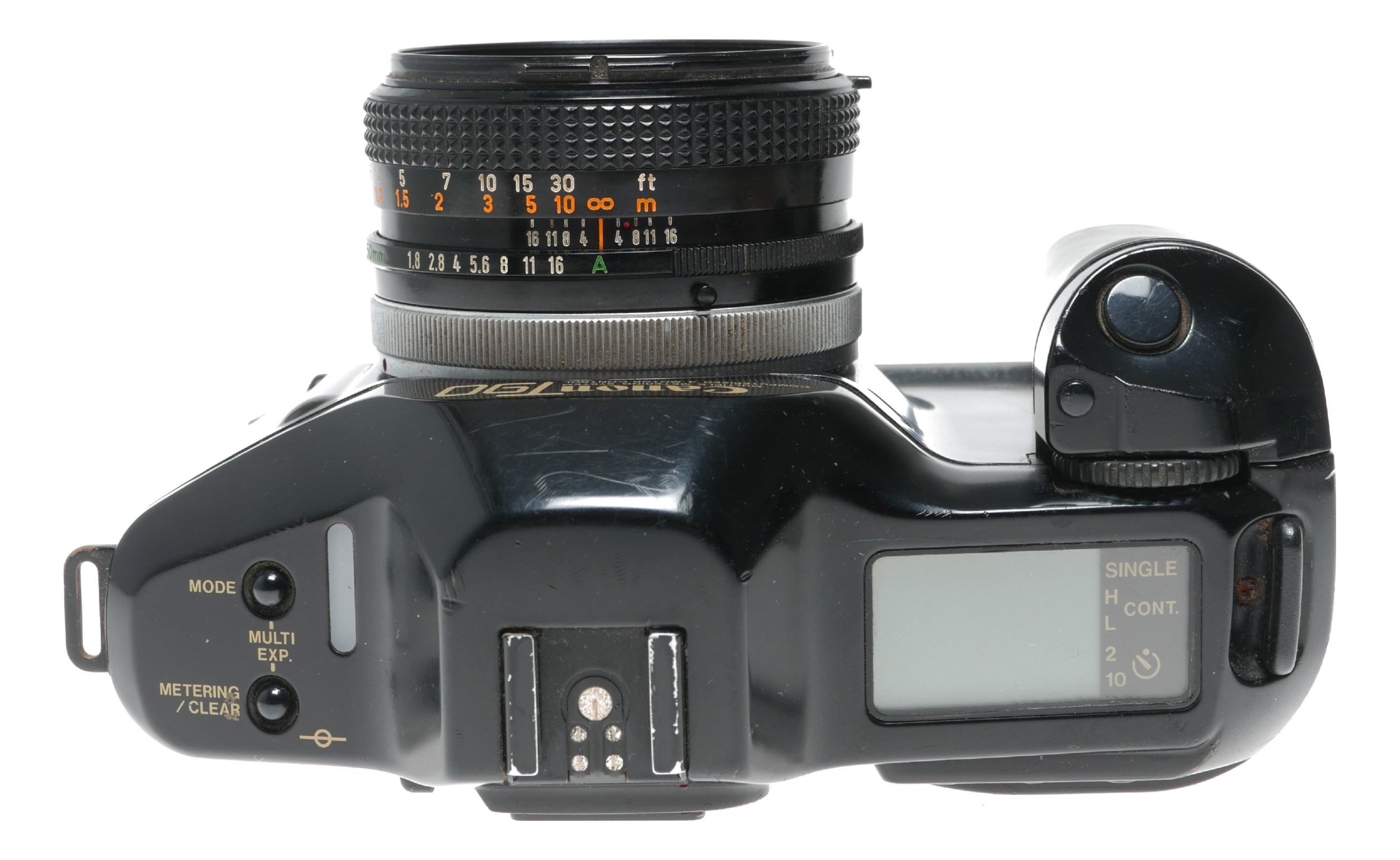 Canon T90 Black SLR camera Retro FD 50mm 1.8 S.S.C lens