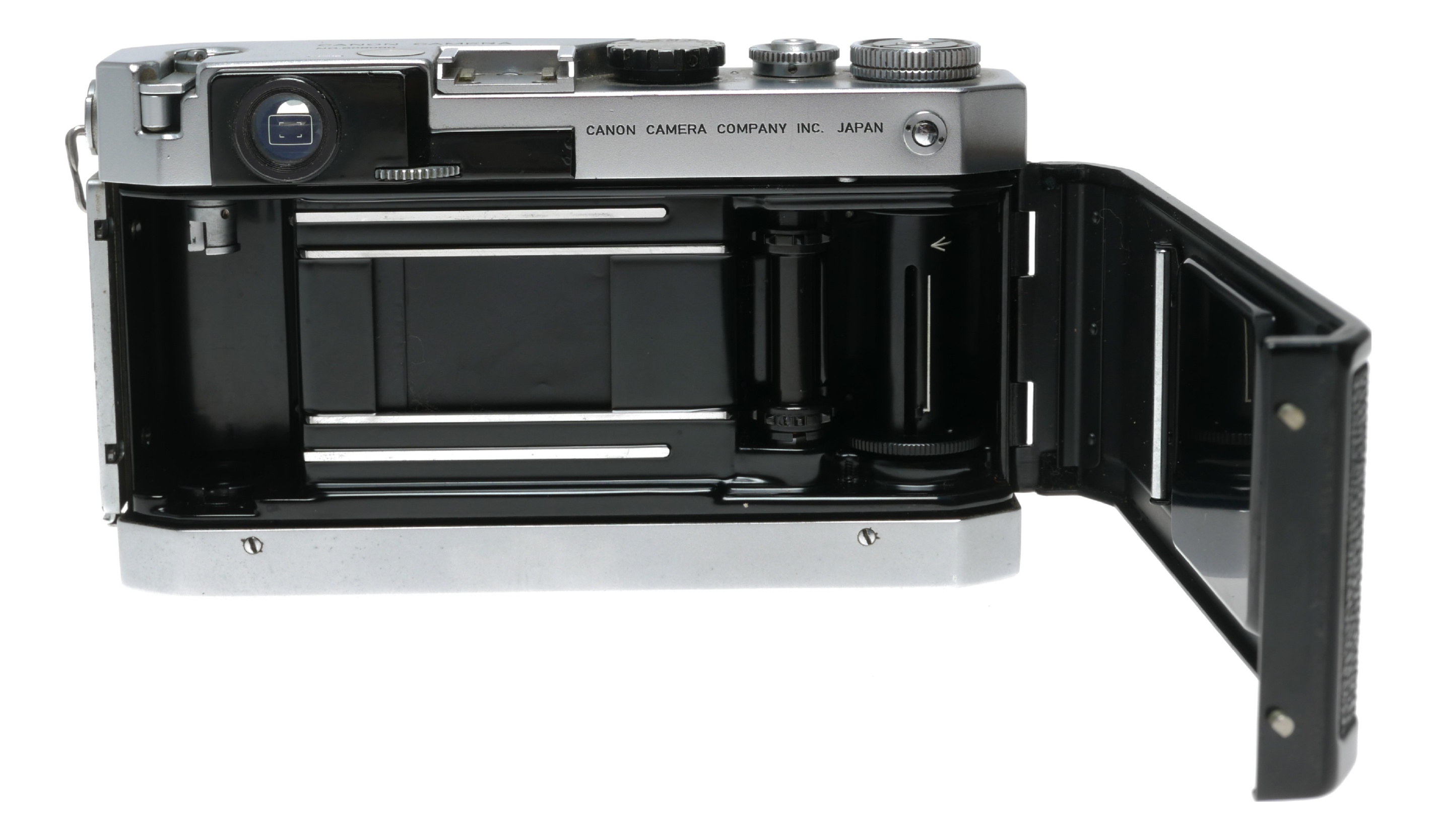 Canon Model VI-T rangefinder 35mm vintage film camera body cased