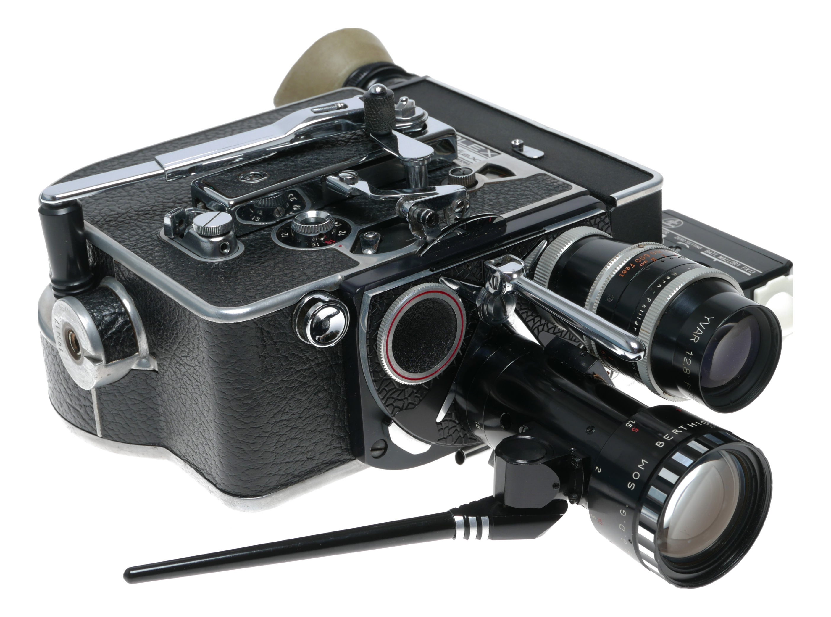ビデオカメラ BOLEX H8 Reflex Bolex H8 Reflex camera 16mm Movie Som Berthiot Zoom 2.8/75mm Yvar