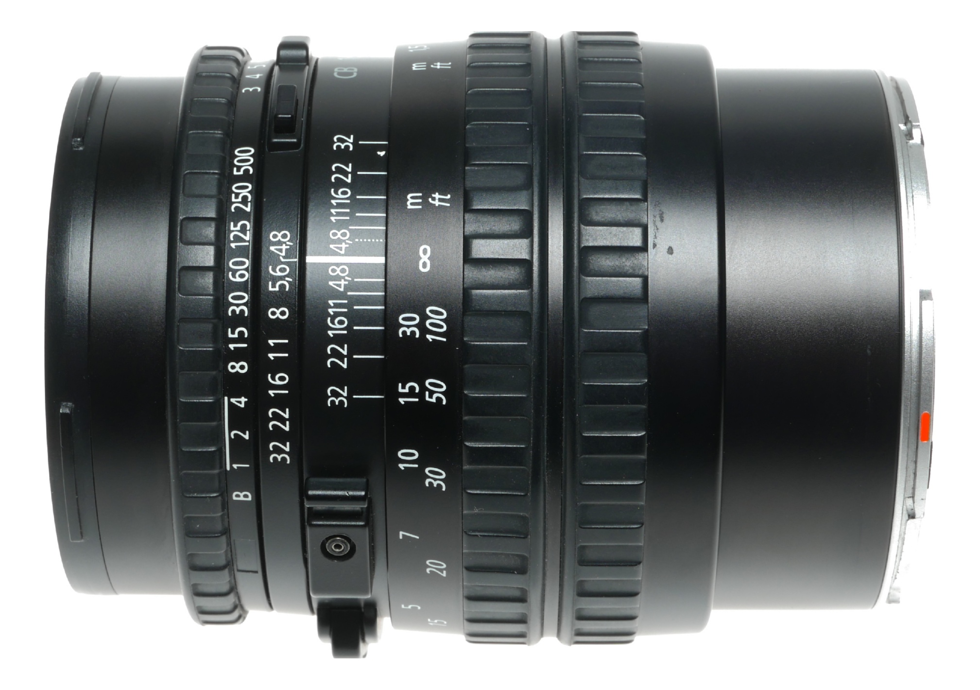 Zeiss Tessar 4.8/160 T* Hasselblad CB 160mm camera lens with caps