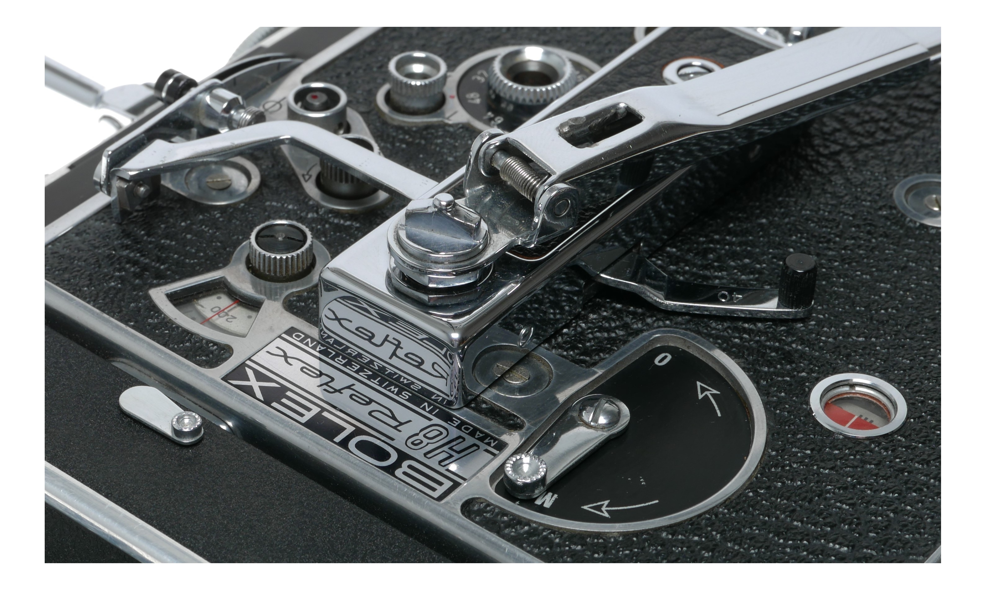 как выглядит Bolex H8 Reflex film camera 16mm film Body pristine condition фото
