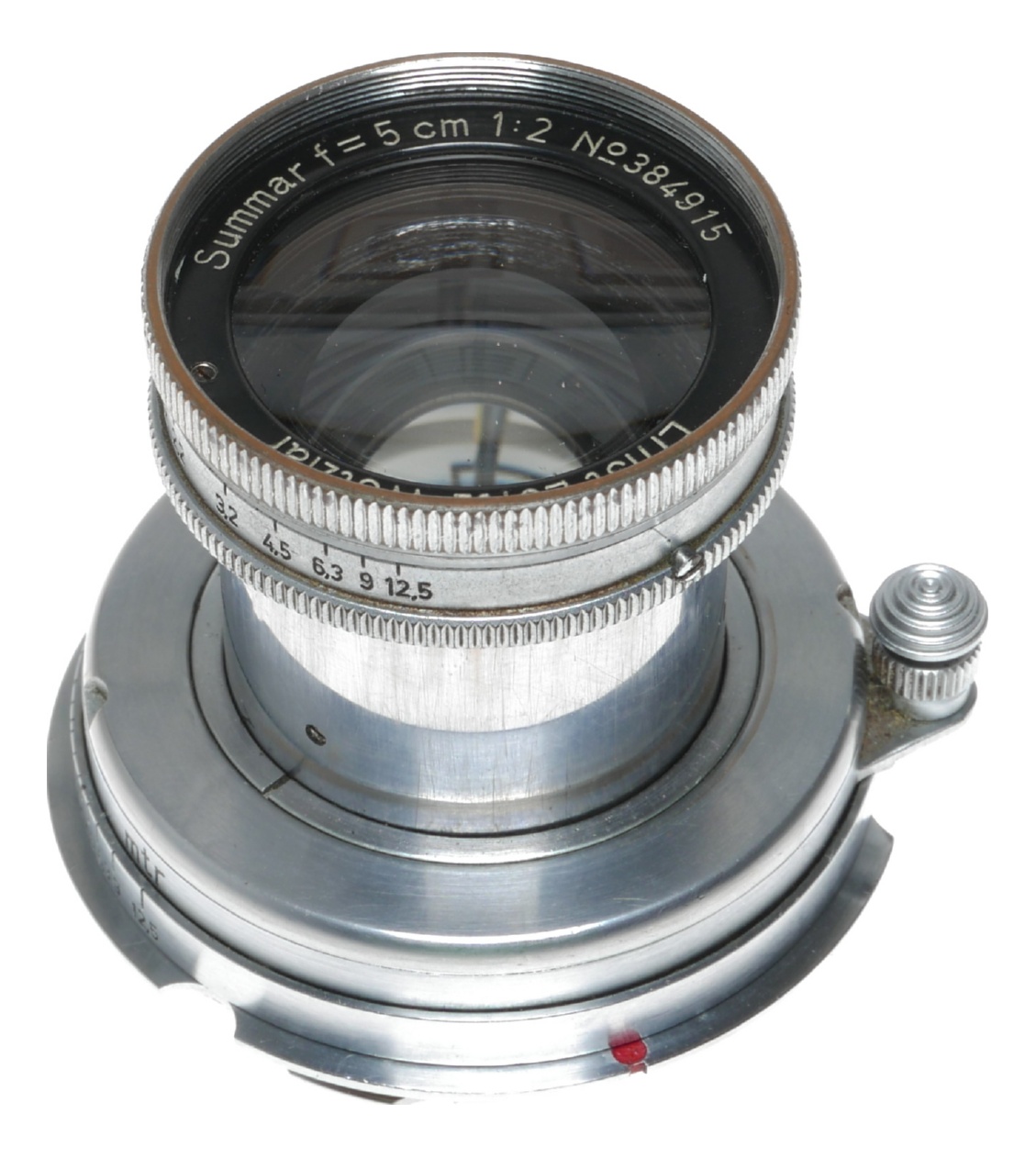 Summar f=5cm 1:2 Leitz Collapsible vintage Leica M39 lens w/ M