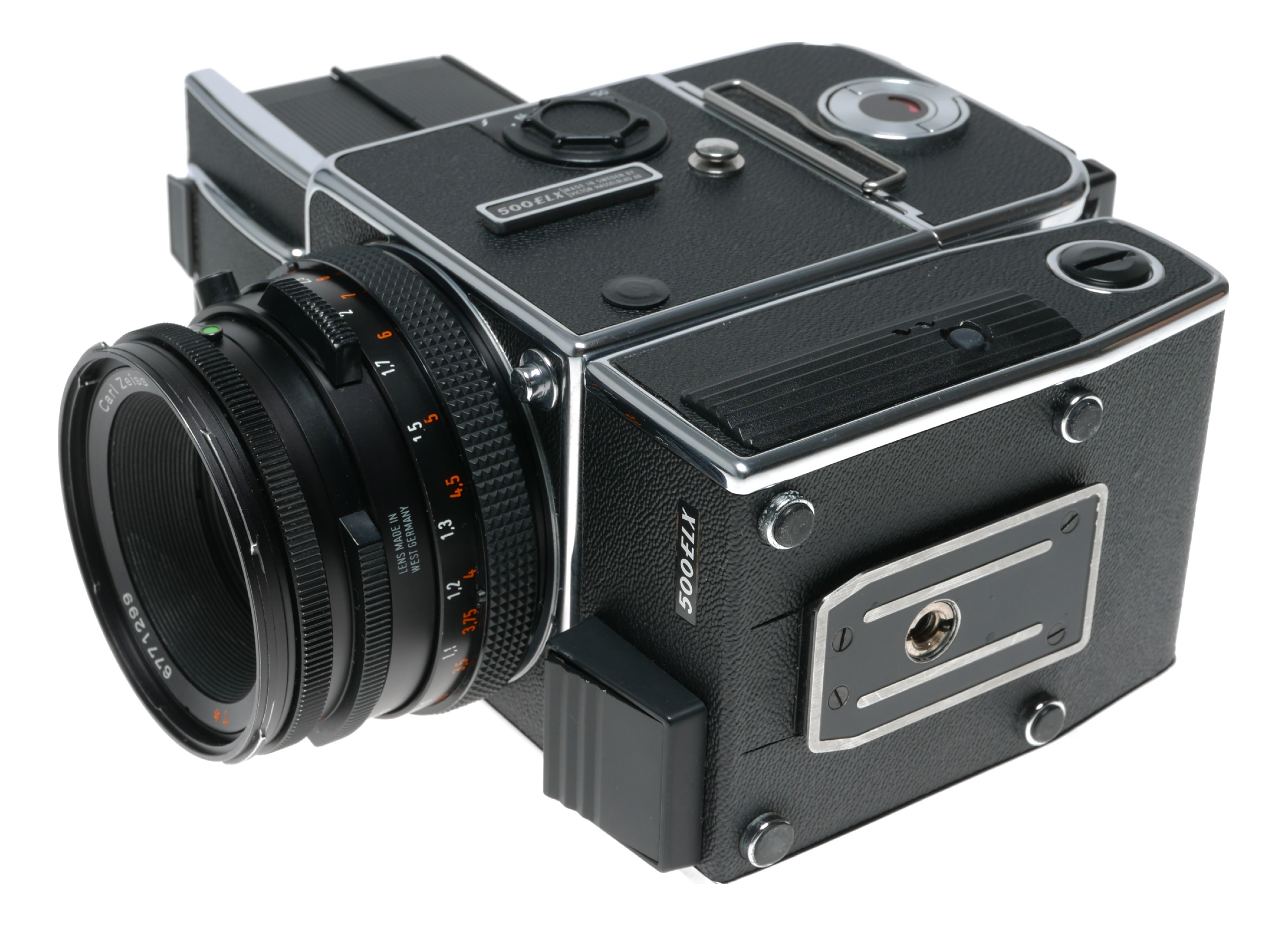 500 ELX Hasselblad camera Planar 2.8/80mm Zeiss T lens film kit | eBay