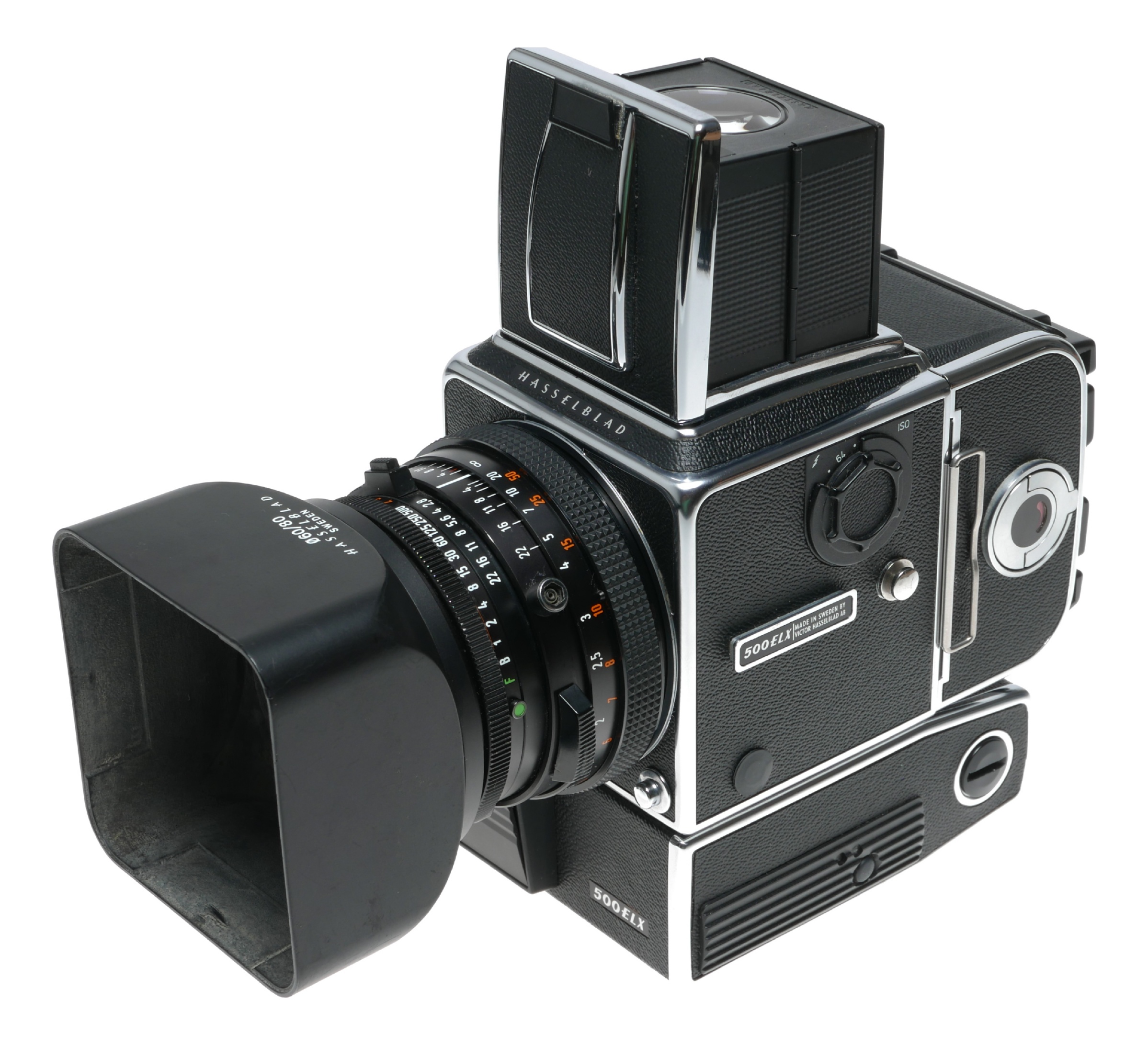 500 ELX Hasselblad camera Planar 2.8/80mm Zeiss T lens film kit | eBay
