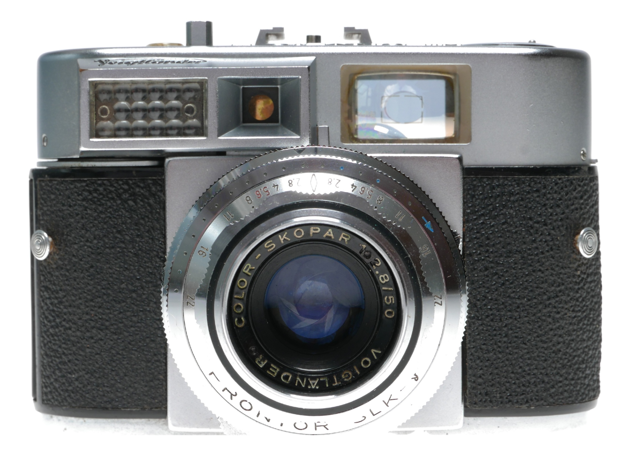 Vitomatic II Voigtlander compact film camera color-Skopar 2.8/50