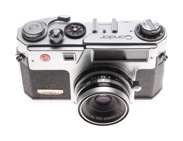 Nikon S2 copy camera Condor VS camera Super-Delta 1:2:8 f=45mm