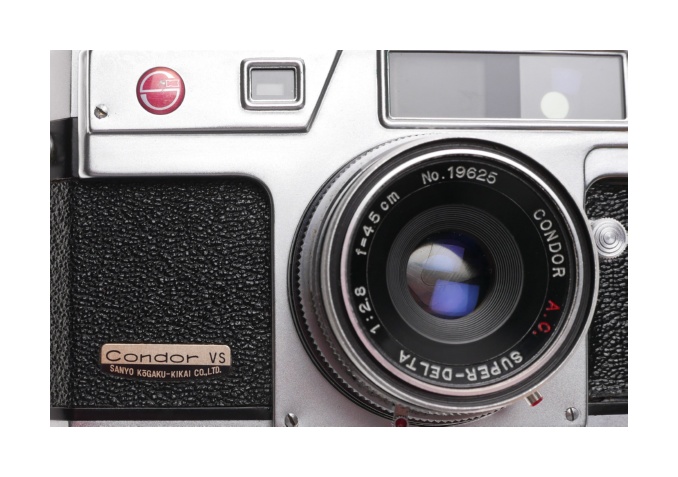 Nikon S2 copy camera Condor VS camera Super-Delta 1:2:8 f=45mm