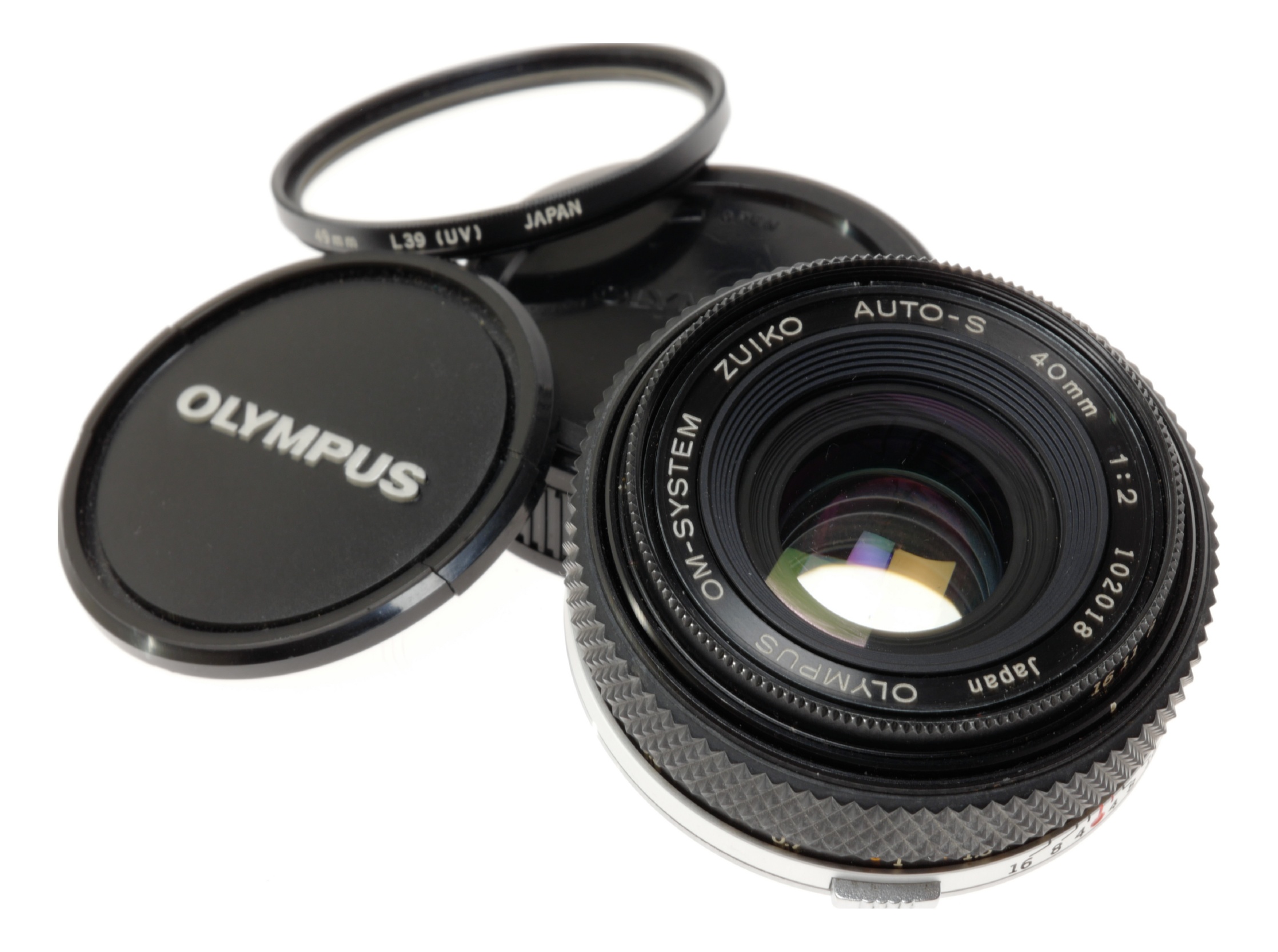 Olympus OM-System Zuiko 40mm F2 Pancake rare Lens 2/40 | eBay