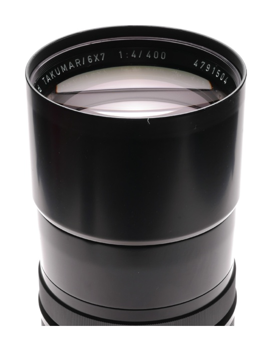 PENTAX 6x7 camera lens 4/400 SMC Takumar f=400mm f4 boxed