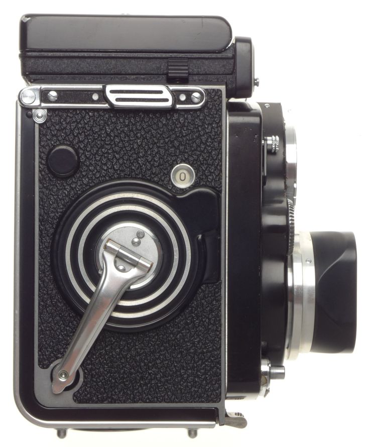 TLR Rolleiflex 3,5F Zeiss Planar 3.5/75mm coated lens 120 film