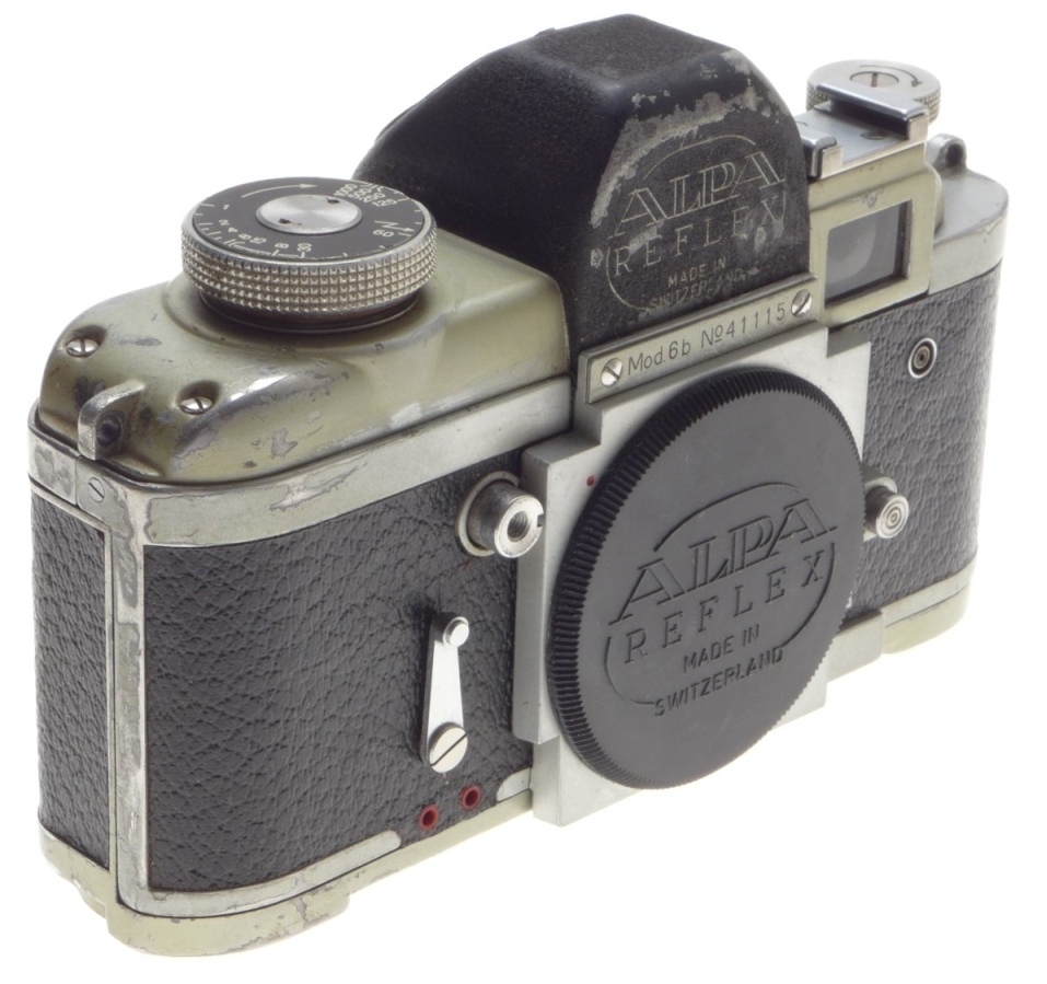 MODEL 6b ALPA REFLEX 35mm VINTAGE FILM CAMERA SLR MANUAL PAPERS