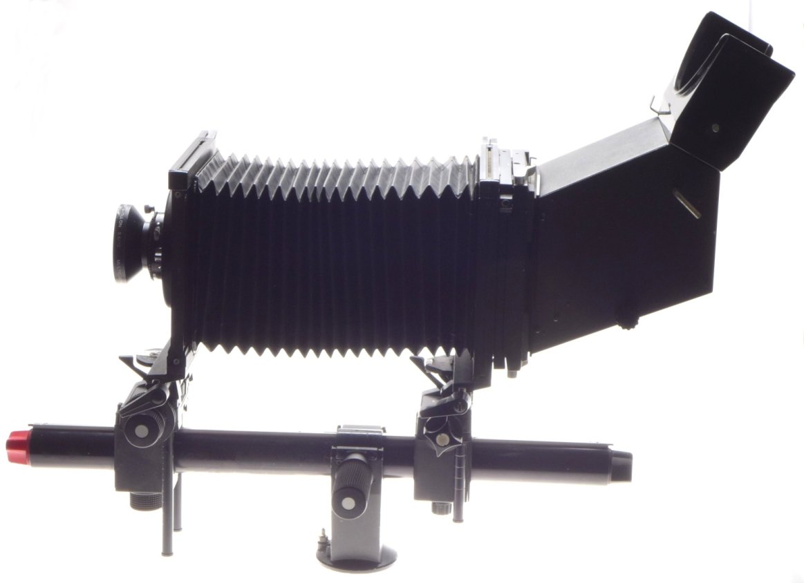 SINAR F2 black complete large format view film field camera