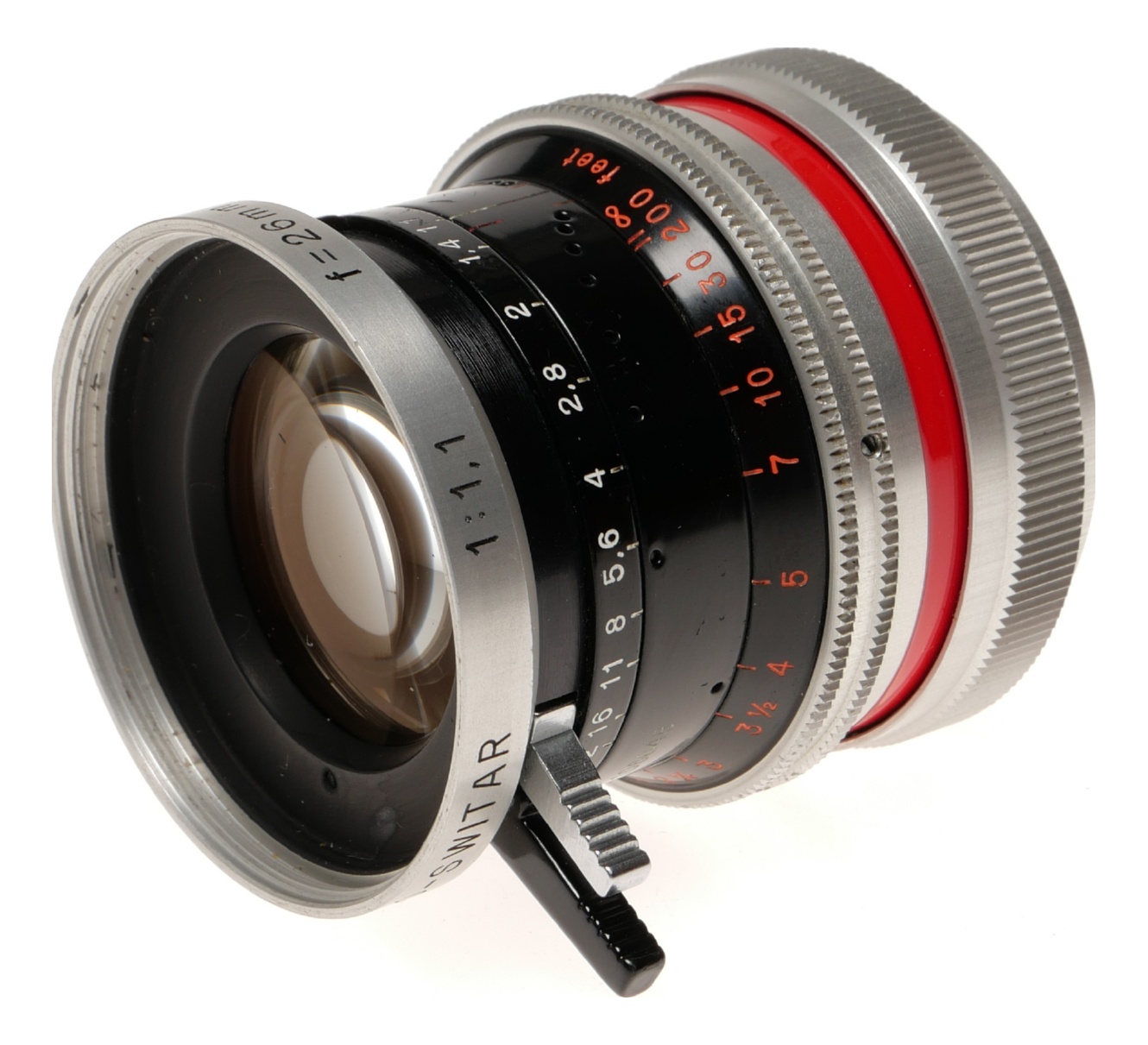Kern macro switar 26mm f1.1 cマウント Kern Macro Switar 26mm f1.1 H16 RX Cine Lens Bolex C Mount | eBay