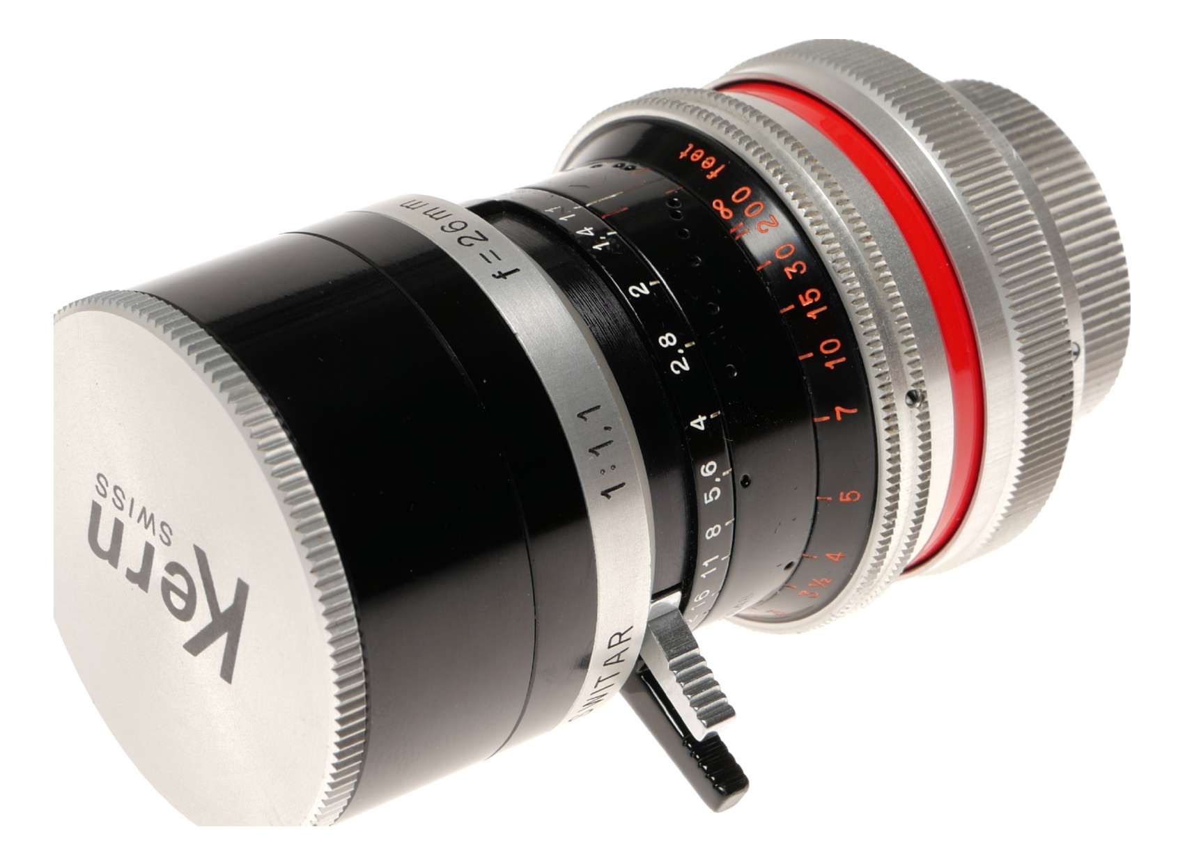 Kern Macro Switar 26mm f1.1 H16 RX Cine Lens Bolex C Mount | eBay
