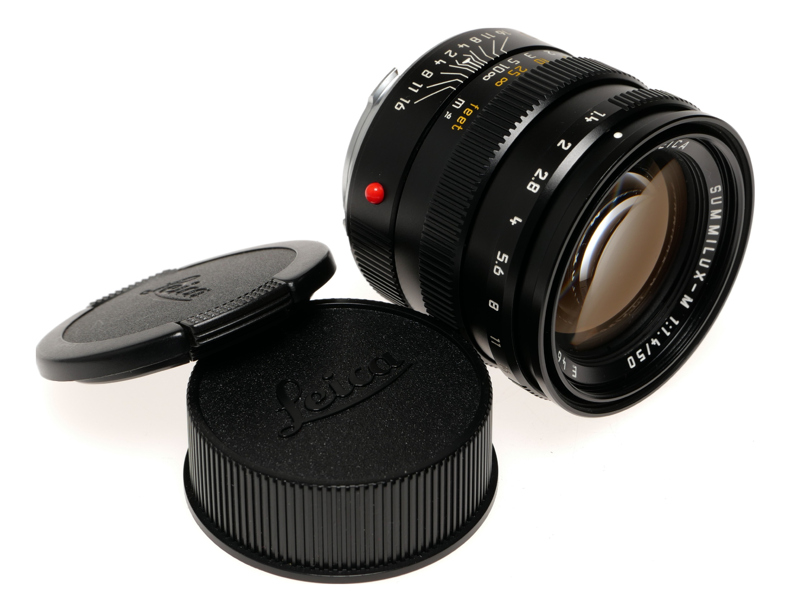 Leica 50mm f1.4 Summilux-M v3 Pre-ASPH E46 Black 3661096 Haze | eBay