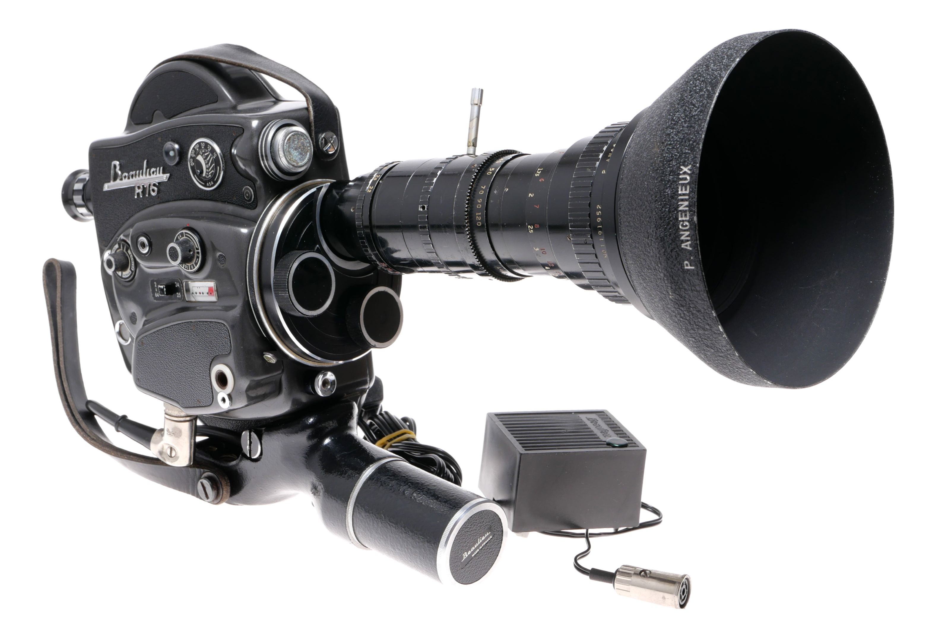 Beaulieu R16 16mm Film Camera Angenieux 12-120mm Zoom Kit | eBay
