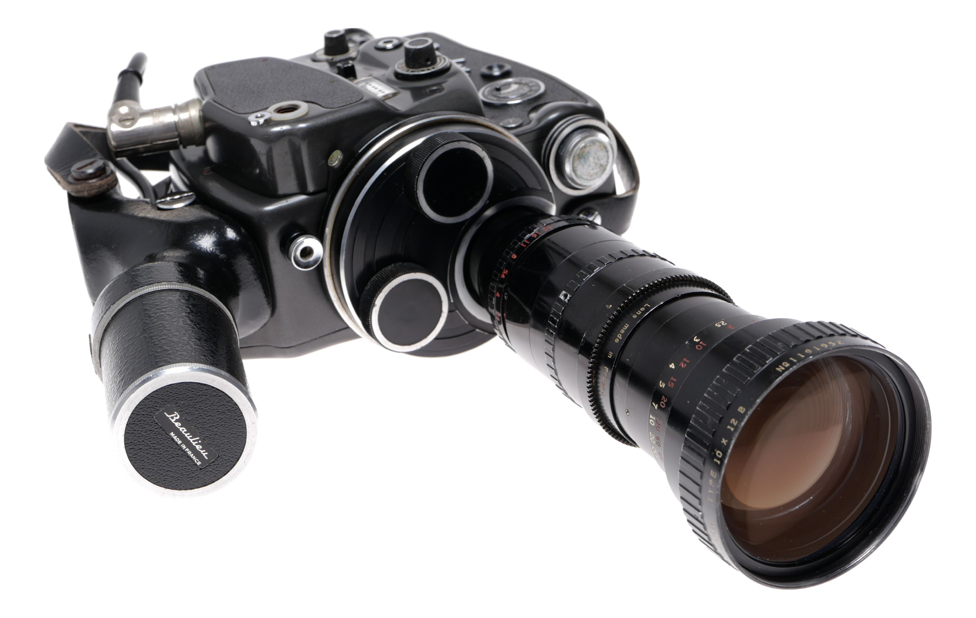 Beaulieu R16 16mm Film Camera Angenieux 12-120mm Zoom Kit | eBay