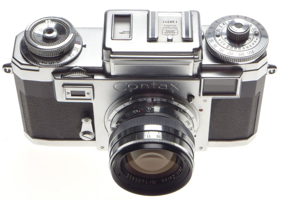 良品 ZEISS IKON CONTAX IIIa Sonnar50mmF1.5 ZEISS IKON Contax IIIa rangefinder camera Sonnar 1:2/50