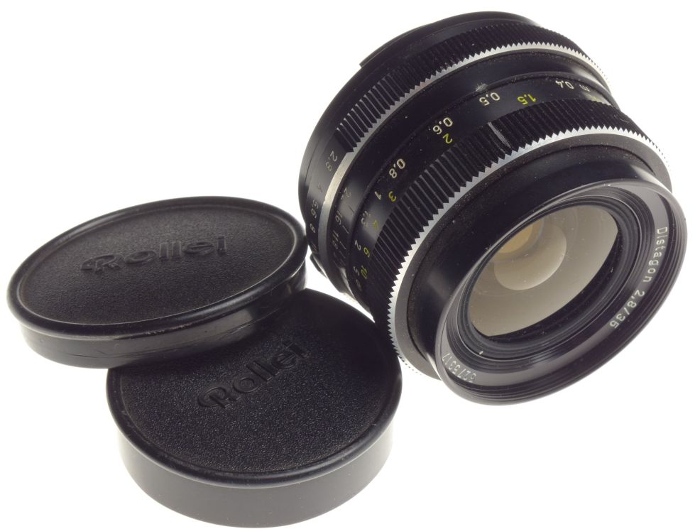 ローライ　Rollei Carl Zeiss Distagon 2.8/35mm Rollei Carl Zeiss Distagon 35mm F/2.8 Wide Angle Lens for QBM