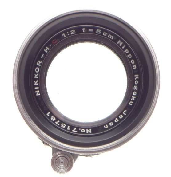 NICCA Type-5 rangefinder camera Nikkor-H.O 1:2 f=5cm Nippon Kogaku