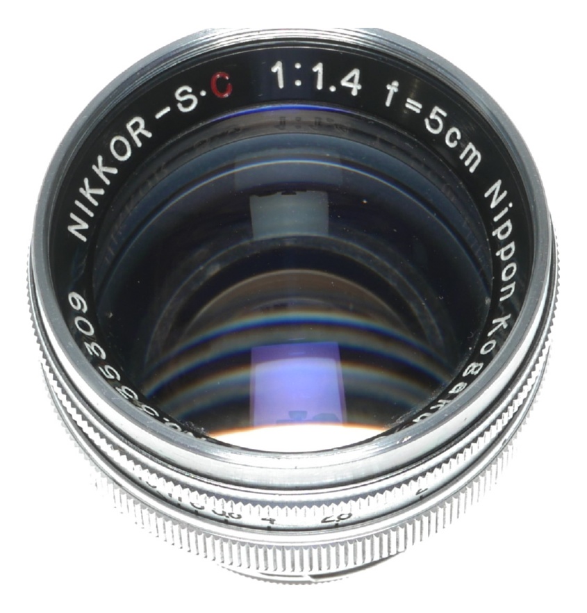 Nikkor-S.C 1:1.4 f=5cm Nippon Kogaku Nikon S mount 1.4/50mm