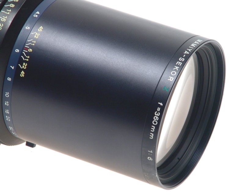 MAMIYA-SEKOR Z RZ CAMERA LENS f=360mm 1:6 HOOD CAP RARE | eBay